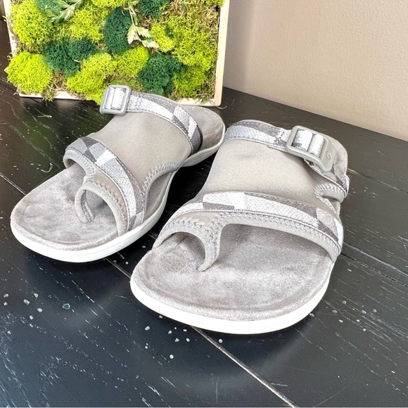 ⭐️ Merrell District 3 Post Sandal Brindle Color Size 6 - Picture 6 of 11